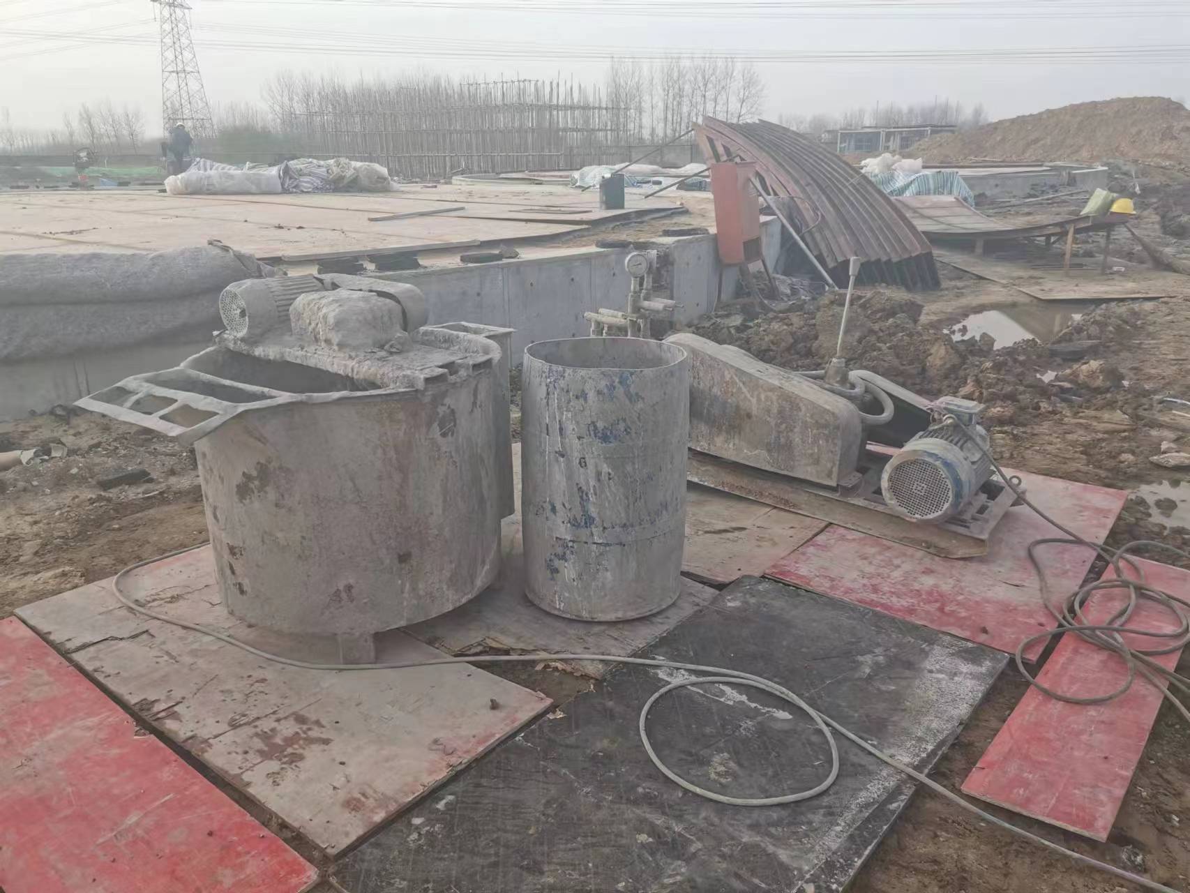 陈仓回填土注浆